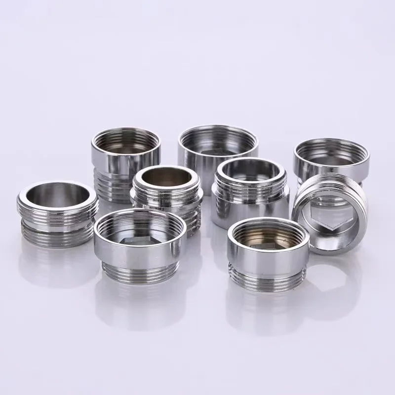 

Соединитель для крана из нержавеющей стали от M22 до M20 M18 M1/2 дюйма, резьбовые соединения, аксессуар для очистителя воды, кухонный адаптер для водопроводного крана, фитинги