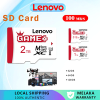 Lenovo 2TB V30 Micro SD Card 128GB High-Speed 512GB 1TB Micro TF Memory Card for Switch/DJI Drone/360 Camera/Gimbal 4K Footage