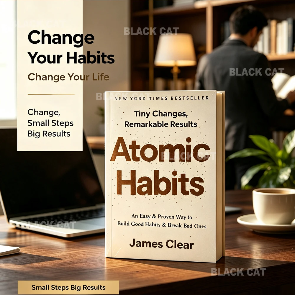 Atomic Habits By James Clear An Easy Proven Way To Build Good Habits Break Bad Ones Self-improvement Book Self-management view 5