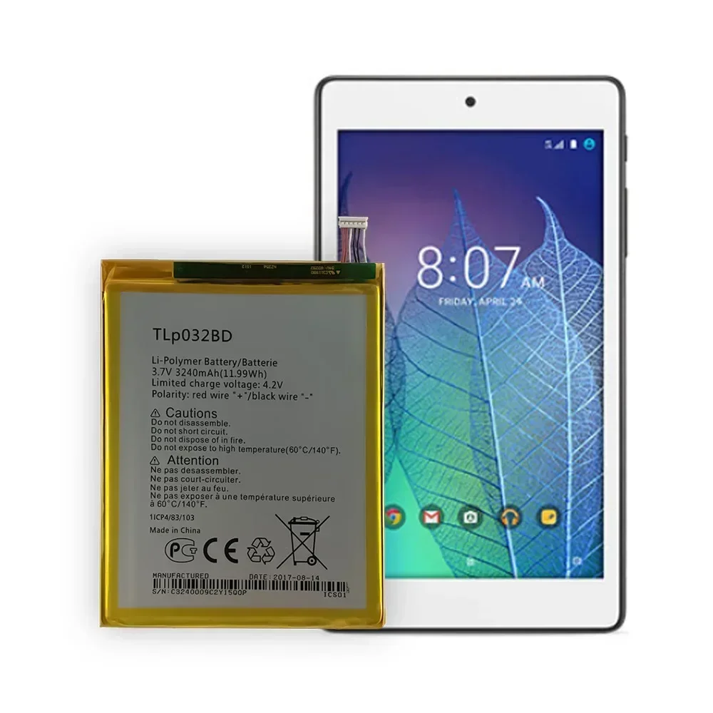 

TLP032BD Сменный аккумулятор для Alcatel P310X OT P310A One Touch PoP 7 LTE Pixi8, высококачественные аккумуляторы для мобильных телефонов