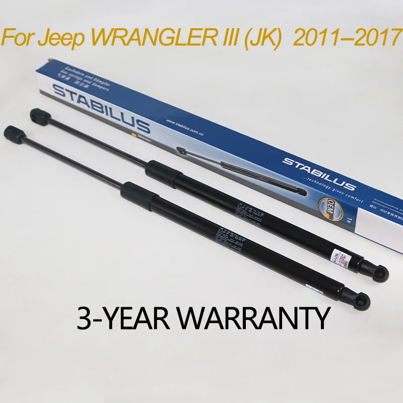 

Car Rear Window Glass Gas Strut Dampers Lift Shock Support Rod Bars for Jeep WRANGLER III (JK) 2011--2017 68068261AA