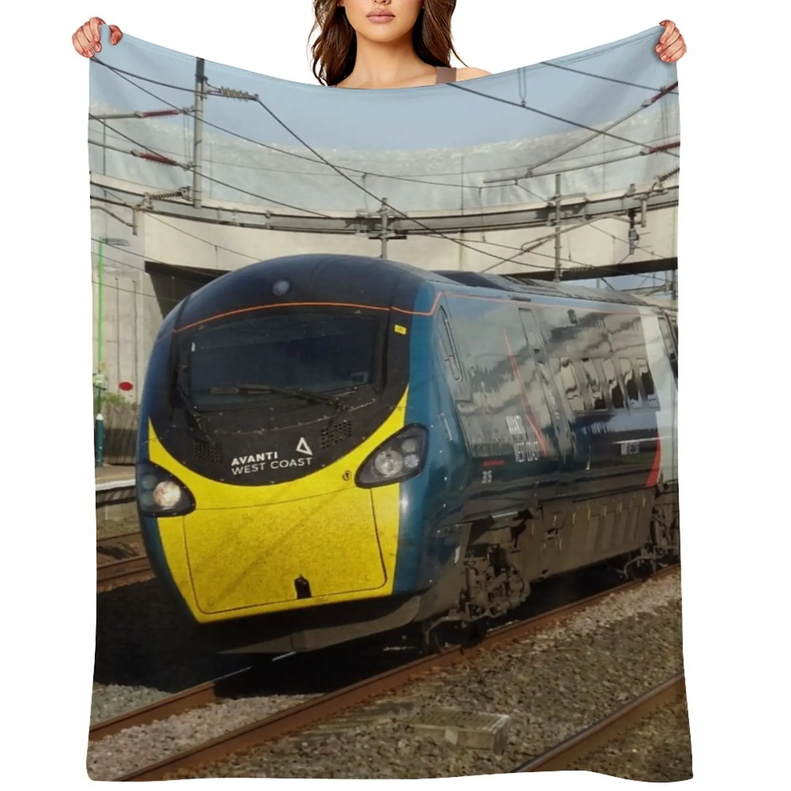 

Avanti West Coast 390156 at Lichfield Trent Valley Throw Blanket Hair Blankets For Baby Soft Plaid Kid'S Blankets