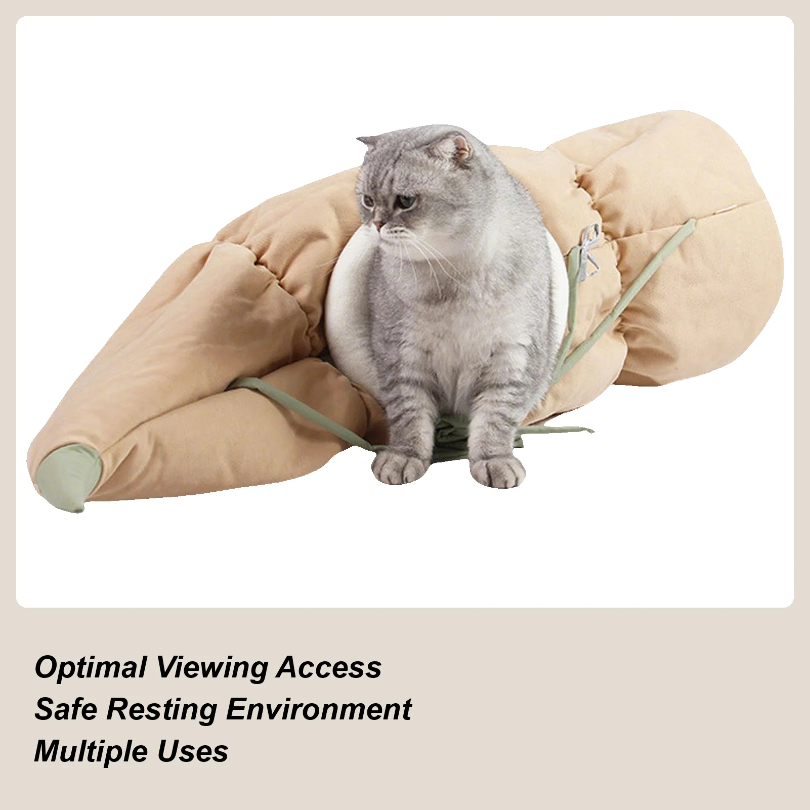 Tunnel für Katzen, faltbar, interaktives Spielzeug, Spielplatz-Tunnel mit Ball für Katzen, Kätzchen, Welpen, Hasen, Weihnachten, draußen, drinnen