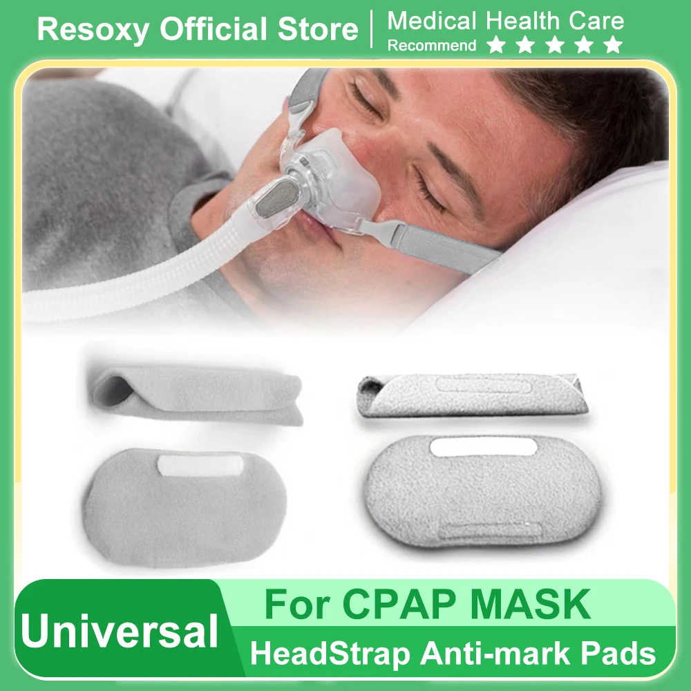 Cpap 헤드밴드 자국 방지 패드, 가정용 cpap 마스크 헤드밴드 보호 패드, 범용 적합, 2 개, 4 개, 6 개