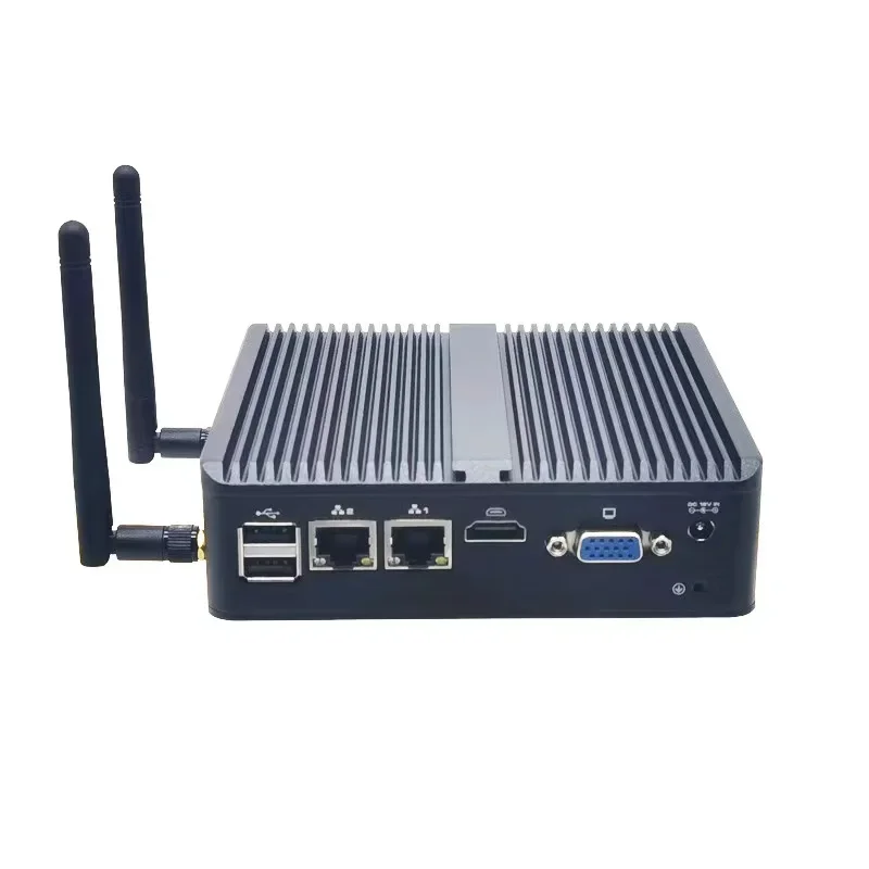 Factory Customizable Aluminum Case Cheap Small Micro Dual Lan Nano Fanless Industrial PC Mini Computer Mini PC N150 Mini PC
