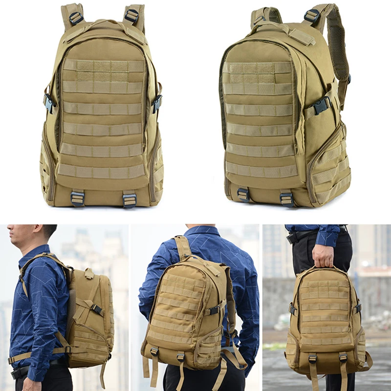 

Oxford Camouflage Tactical Shoulder Backpack Outdoor Sport Rucksack Camouflage Camping Travelling Hiking Bag