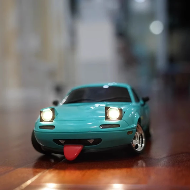 Voiture de dérive RC avec gyroscope pour enfant, jouets à traction arrière, version supérieure, Mazda Mx5, Sat 1804, anniversaire, nouveau, 2024