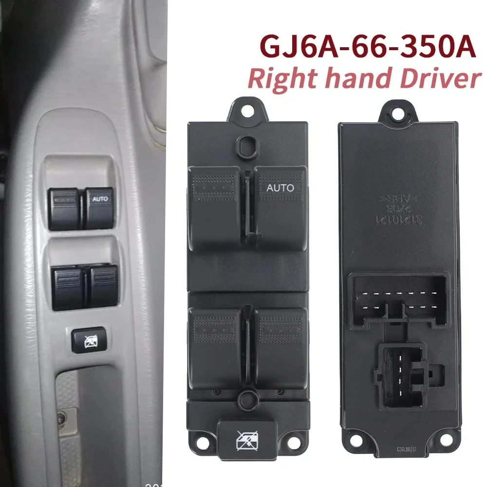 Para Mazda Demio DW 2000 2001 2002, para FAW Besturn B50 2012, interruptor de ventana eléctrica, interruptores maestros de control