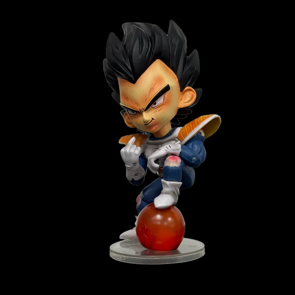14,5 cm/5,71 in Anime Dragon Ball Z Figur Vegeta Action-figuren Pvc Statue Desktop Ornamen Sammlung Modell Spielzeug geschenke
