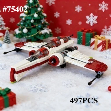 宇宙戦闘機-75402-ビルディングブロックセット-レゴ互換粒子と互換性あり-クリスマスギフトに最適-497個