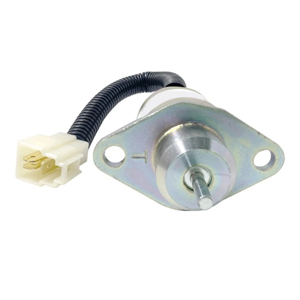 

Construction Machinery 12V Flameout Valve Machinery Maintenance 12V Solenoid Valve Accessory Compatible With Excavators