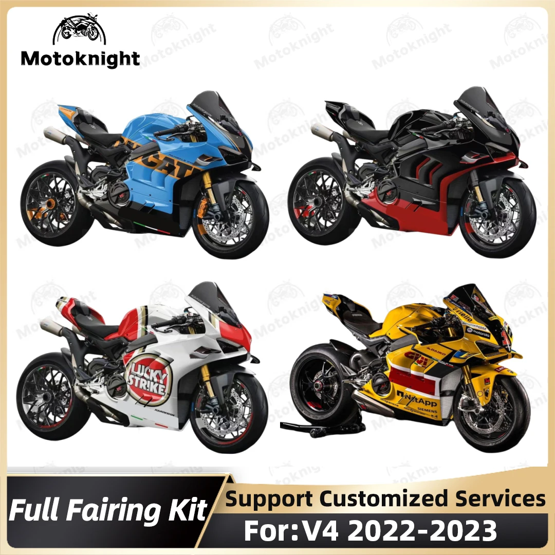 Fit For DUCATI Panigale v4 v4s V4R 2022 2023 full fairing kit bodywork new ABS injection mold body fairings kits zxmt