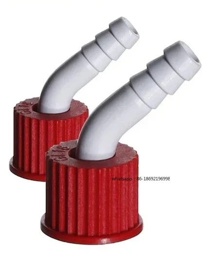 

10PCS Reagent cap plastic joint PTFE nut GL14/18mm