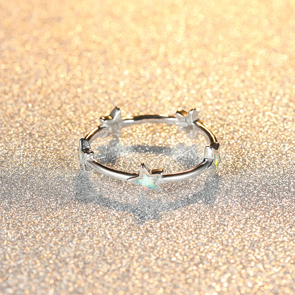 Anello Pentagramma Bianco Aust - Women'S Accessories Australia recensione e prezzo