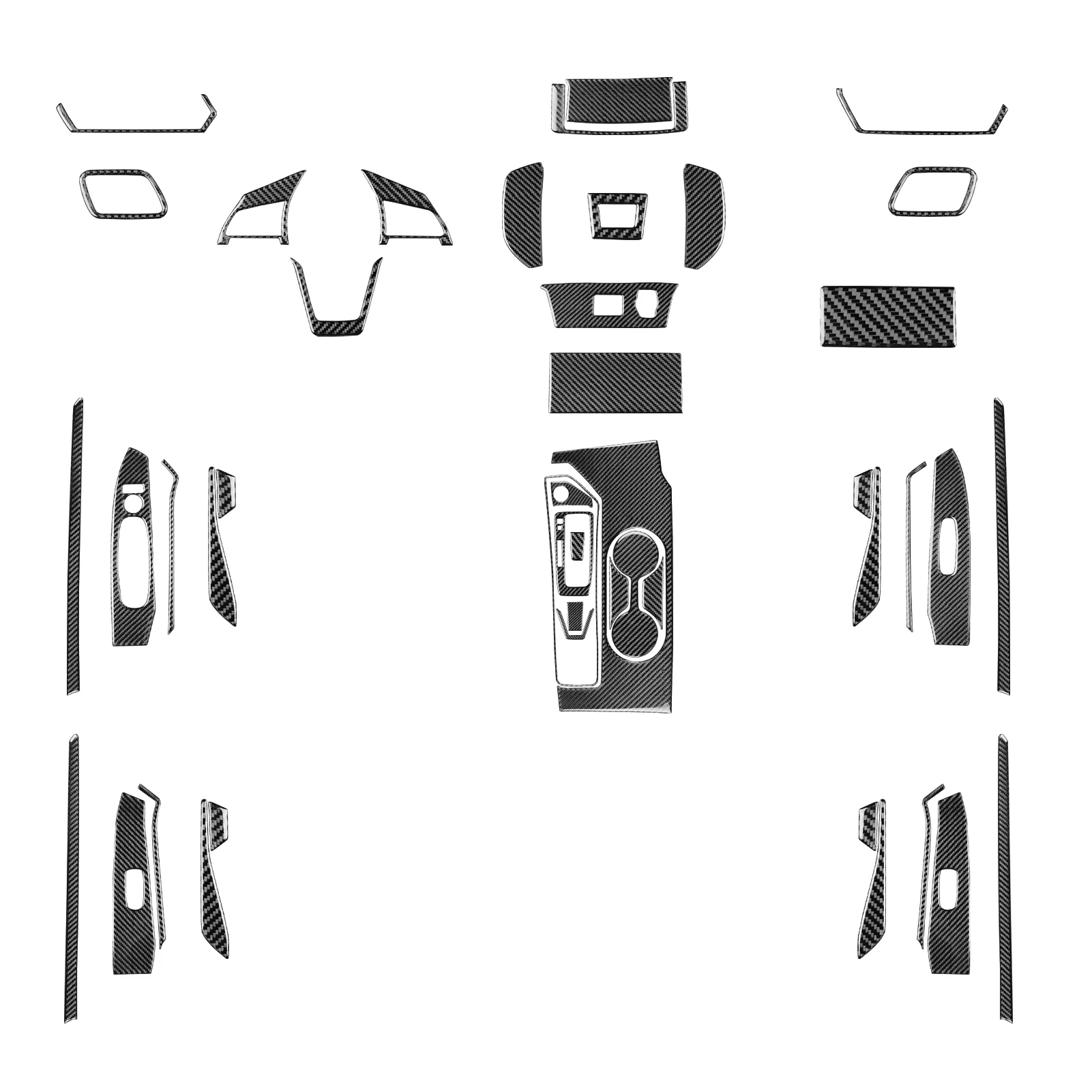 

Carbon Fiber interior sticker for nissan altima sr 2019Practical Good quality