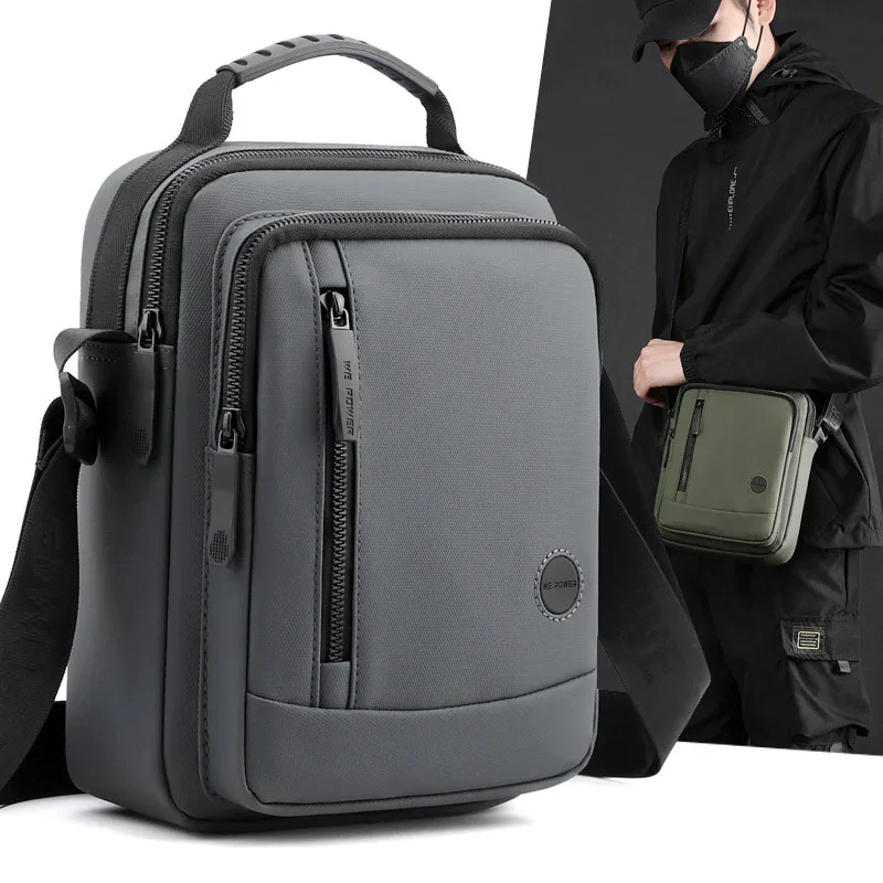 

Casual Men's Sling Lightweight Chest Bag Waterproof Outdoor Travel Shoulder Crossbody Bag Large Capacity Messenger Pack