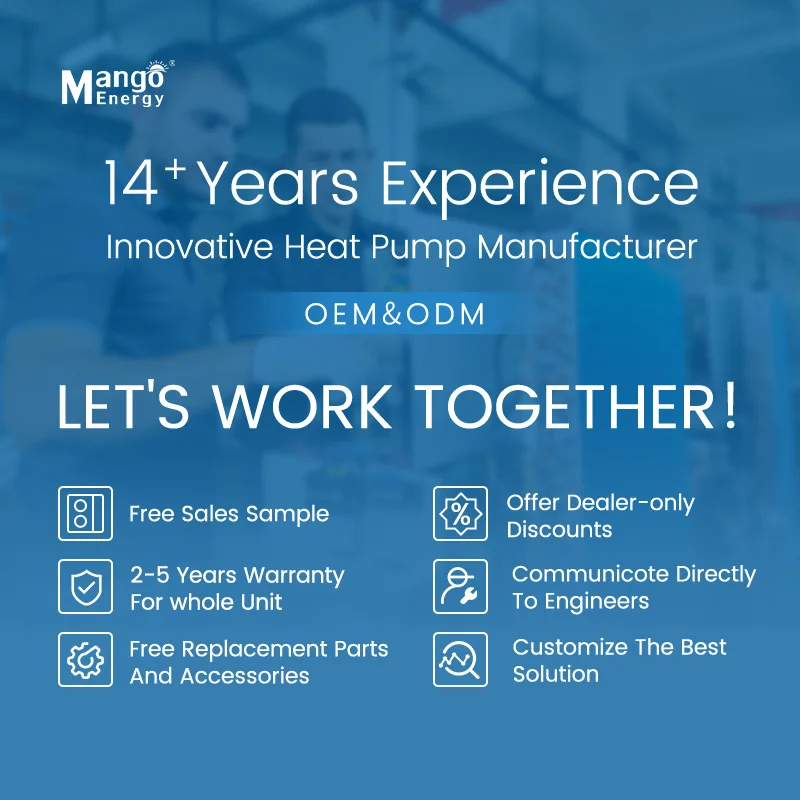 Pompa di calore acqua aria scaldabagno all-in-one per uso domestico all'aperto