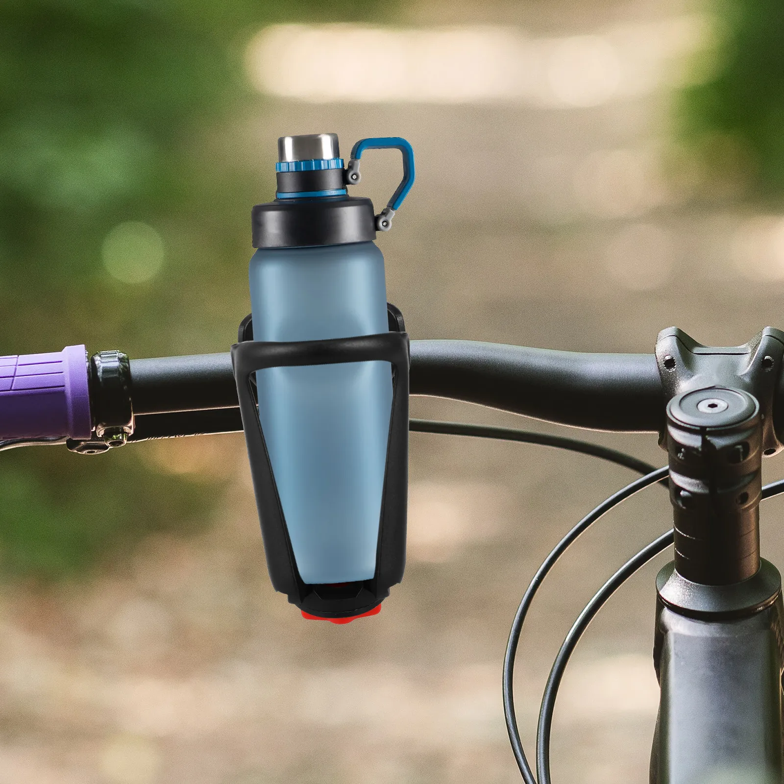 

Universal Bike Water Bottle Cage Adjustable Cycling Cup Holder Rack for Mountain Road Bike Water Bottle Holder Stable