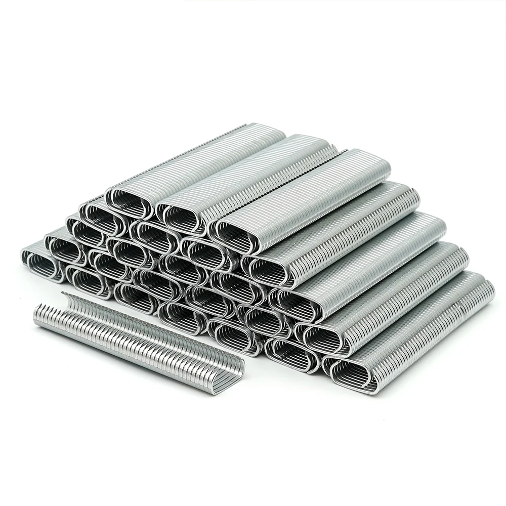 

2500Pcs C-Type 8mm Animal Cages Nails Fence Cage Ring Sofa Cushion Cage M Nail Set Screw Installed Nail Fasteners Hardware