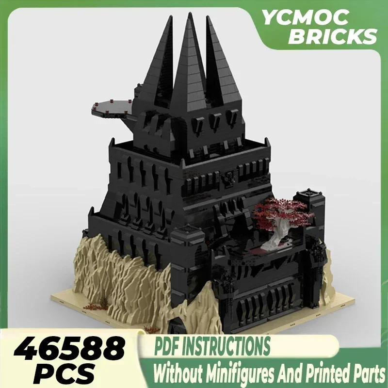 Star Movie Castle Model Moc Building Bricks Black Fortress Technology Modular Blocks Gifts Christmas Toys DIY Sets Assembly