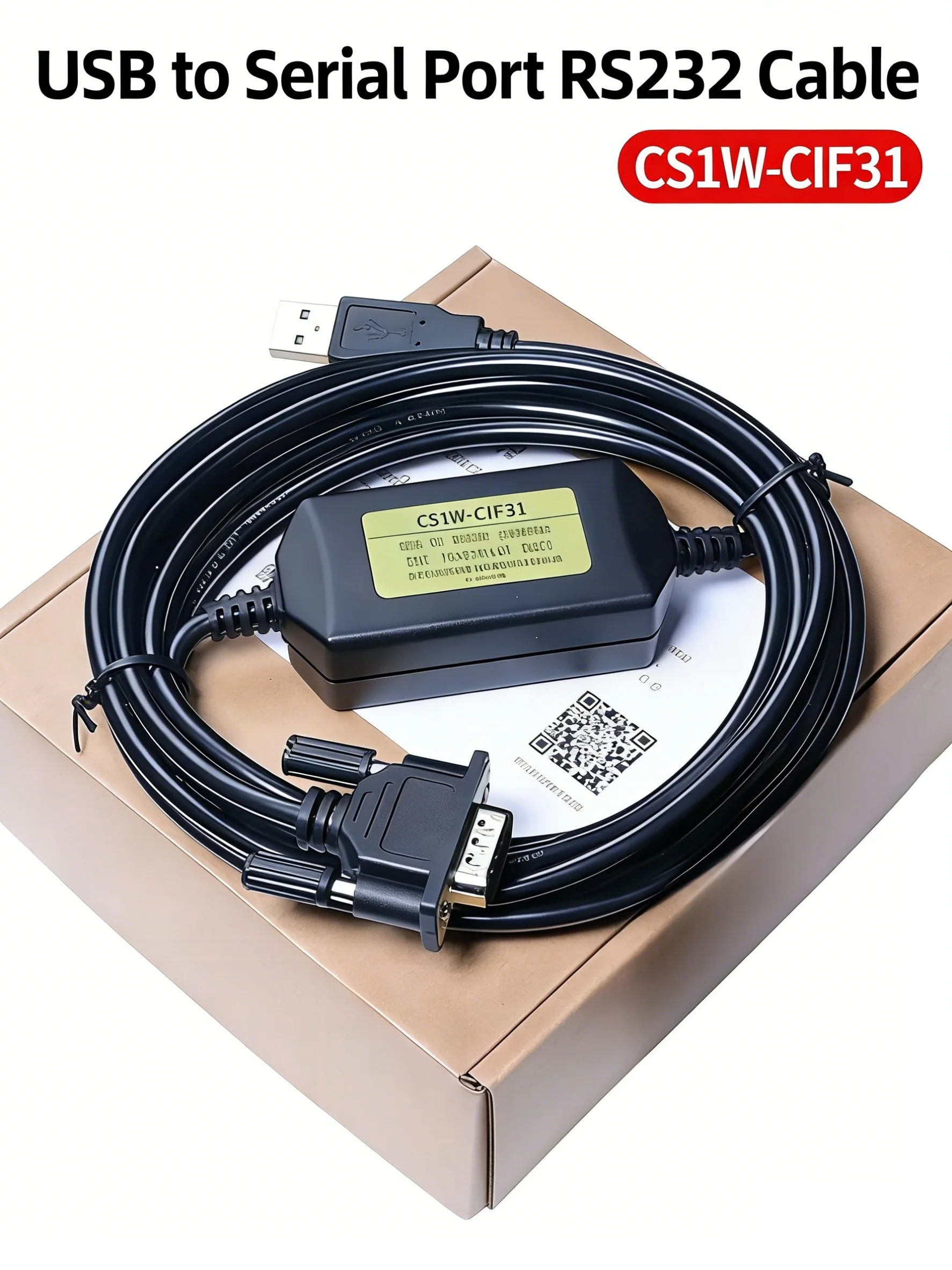 

USB-CIF31 CS1W-CIF31 Conversion Cable USB Serial Port Cable From USB To RS232