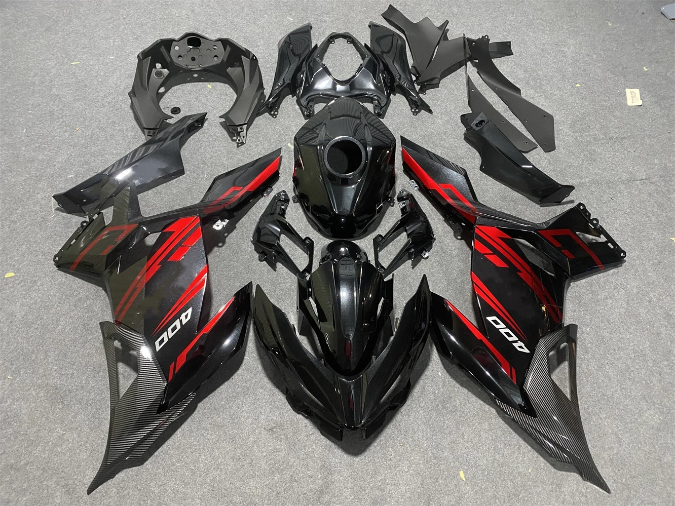 Motorcycle Fairing Set Body Kit Plastic For NINJA 400 NINJA400 EX400 2019 2020 2021 2022 2023 2024 Accessories Bodywork Cowl