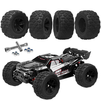 4Pcs RC Car Wheels Tires RC Car Wheels and Tires for 1/12 1/14 1/16 RC Car for Wltoys 144001 124018 124016 124017 144010
