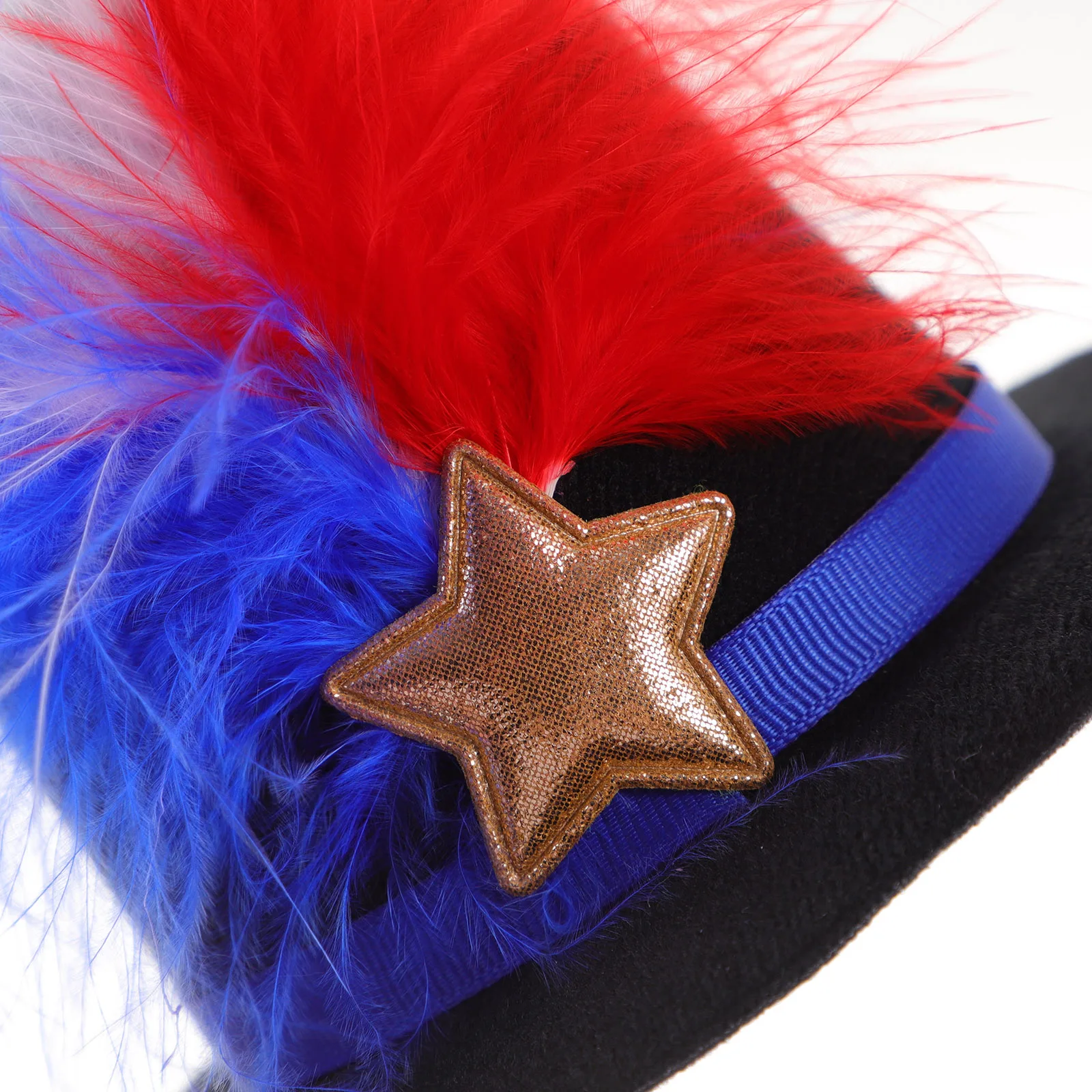 

Fancy Hat Hairpin Plume Headdress Party Accessories Lightweight Reusable Kids Adult Decorative Barrettes Holiday Props