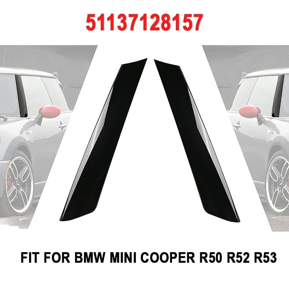 51137128157 Window Windshield A-pillar Trim Molding Cover for Mini R50 R52 R53 Cooper / Cooper S/ John Cooper Works / One 01-07