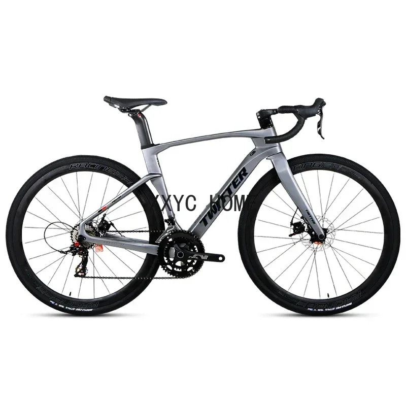 

Twitter Carbon Gravel Bike 700X40C Bicycle Off-Road Bicycle 12/24 Speed Full Hydraulic Brake Road Racing Bike For Urban Riding