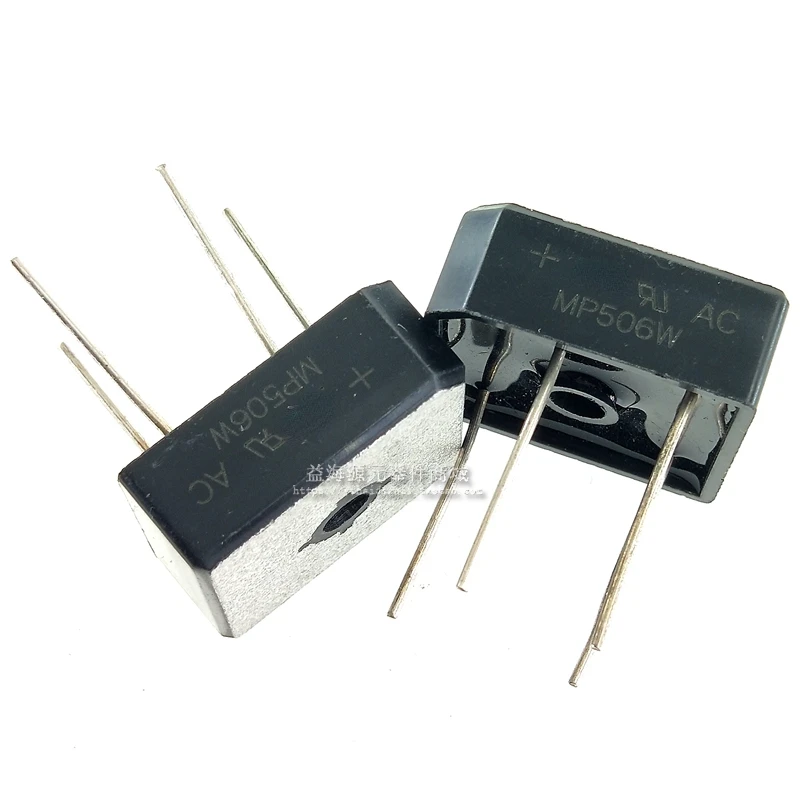 5PCS/LOT New MP506W 600V50A rectifier bridge stack square bridge round feet
