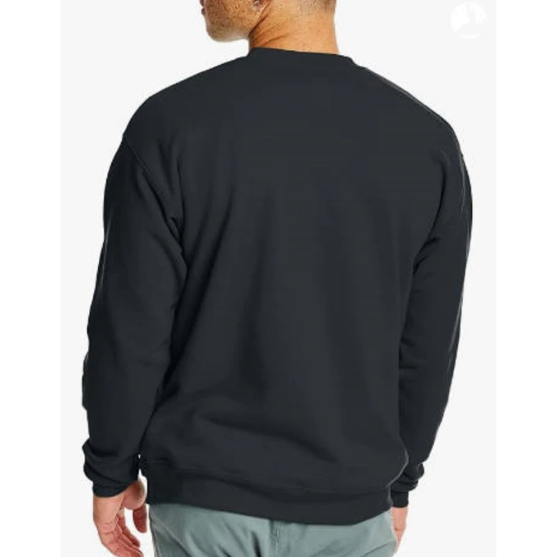 High End Men's Sweatshirt Soft Warm Cotton-Blend Pullover T-shirt Crewneck Casual Sweatshirt for Men Big Size M-5XL D0261