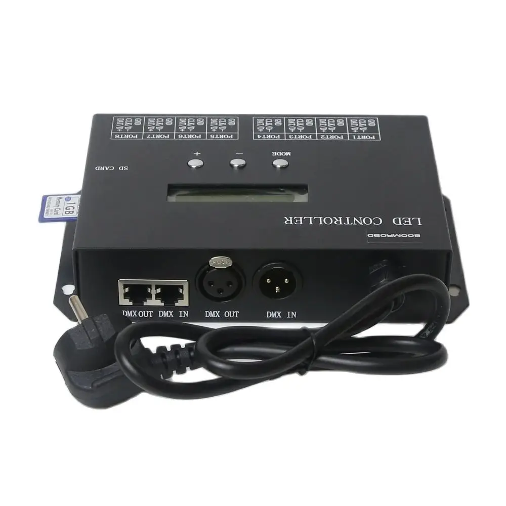 Imagem -05 - Spi Pixel Controller para Ws2811 Ws2812 Faixa Led Endereçável Dmx512 H803sa Portas 8192 Pixels