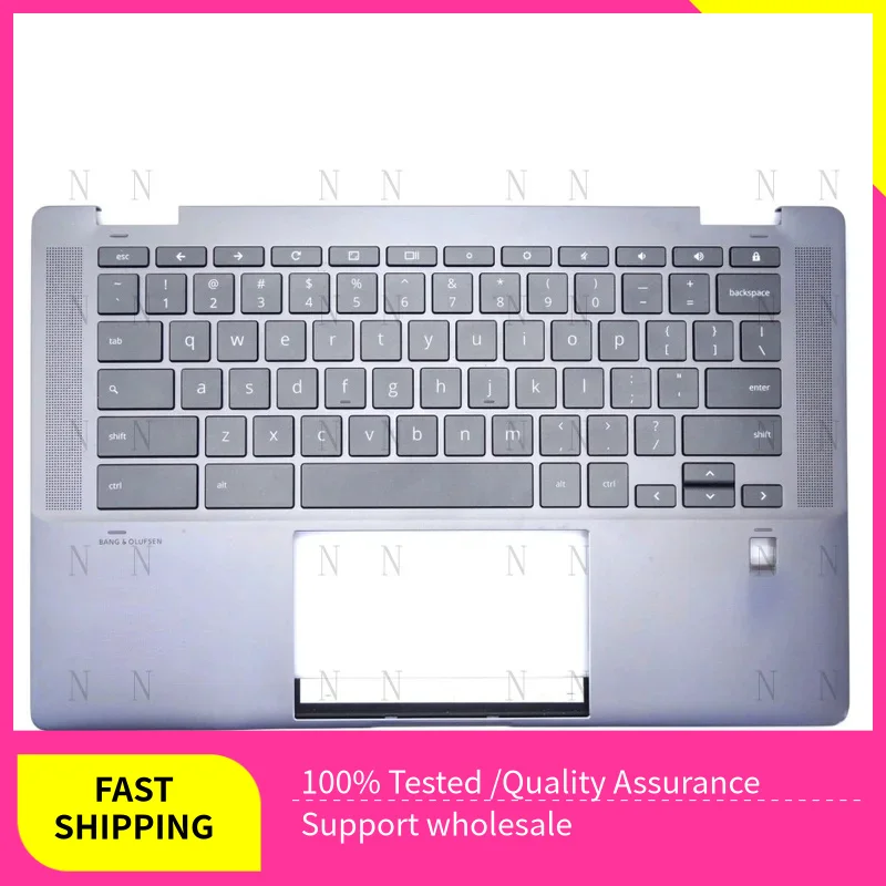 

XQ, новинка для HP Chromebook X360 14C-CC, упор для рук, верхняя клавиатура с подсветкой в США M47324-001