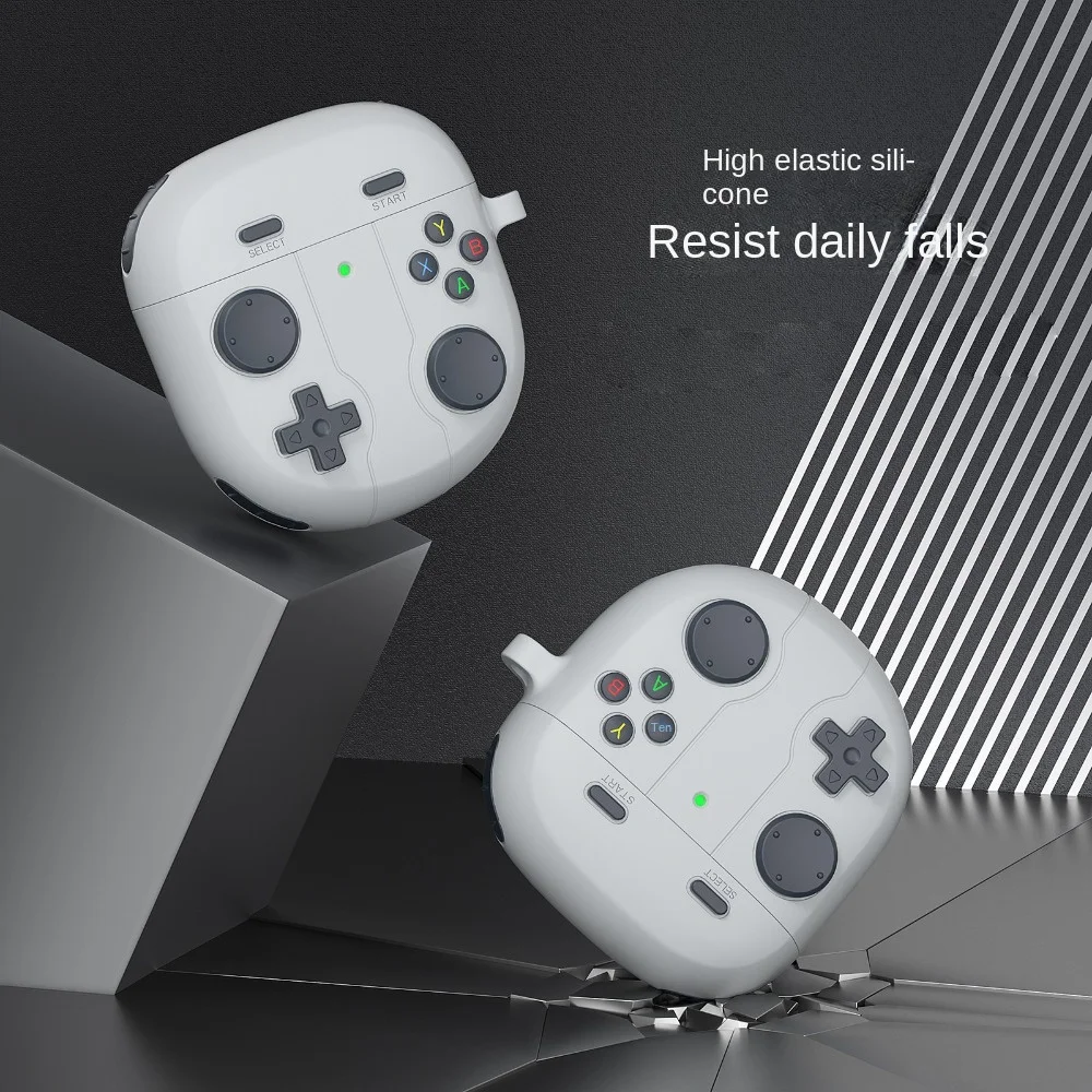 

3D Earphone Case Cartoon Style Game Console Styling Earphone Storage Case Dustproof Silicone for Bose QuietComfort II/Ultra