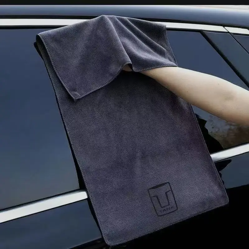New Microfiber Car Wash Towel Cleaning Drying Cove For Tank Great Wall GWM WEY TANK 300 500 Tank300 Auto Accessories
