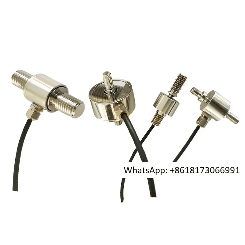 Micro screw stainless steel bidirectional force tension compression sensor, small weighing force sensor,1pcs