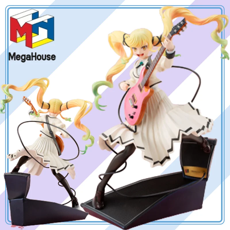 

【100% оригинал】MegaHouse Rock Wa Lady No Tashinami Deshite - Suzunomiya Lilisa - коллекция Lucrea, серия, модель персонажа из мультфильма