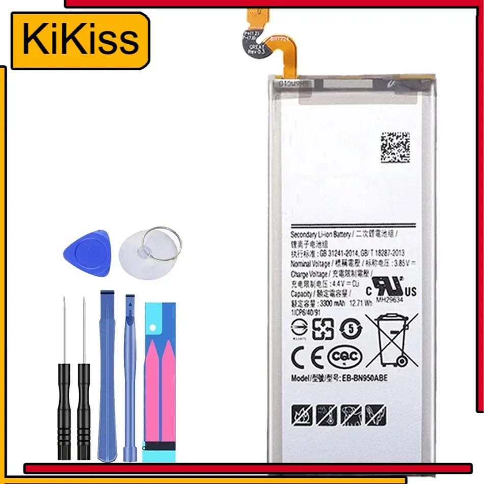 EB-BN950ABE 3300mAh аккумулятор для Samsung Galaxy Note 8 Note8 N950 SM-N950F N950FD N950U/U1 N950W N950N N9500 Bateria