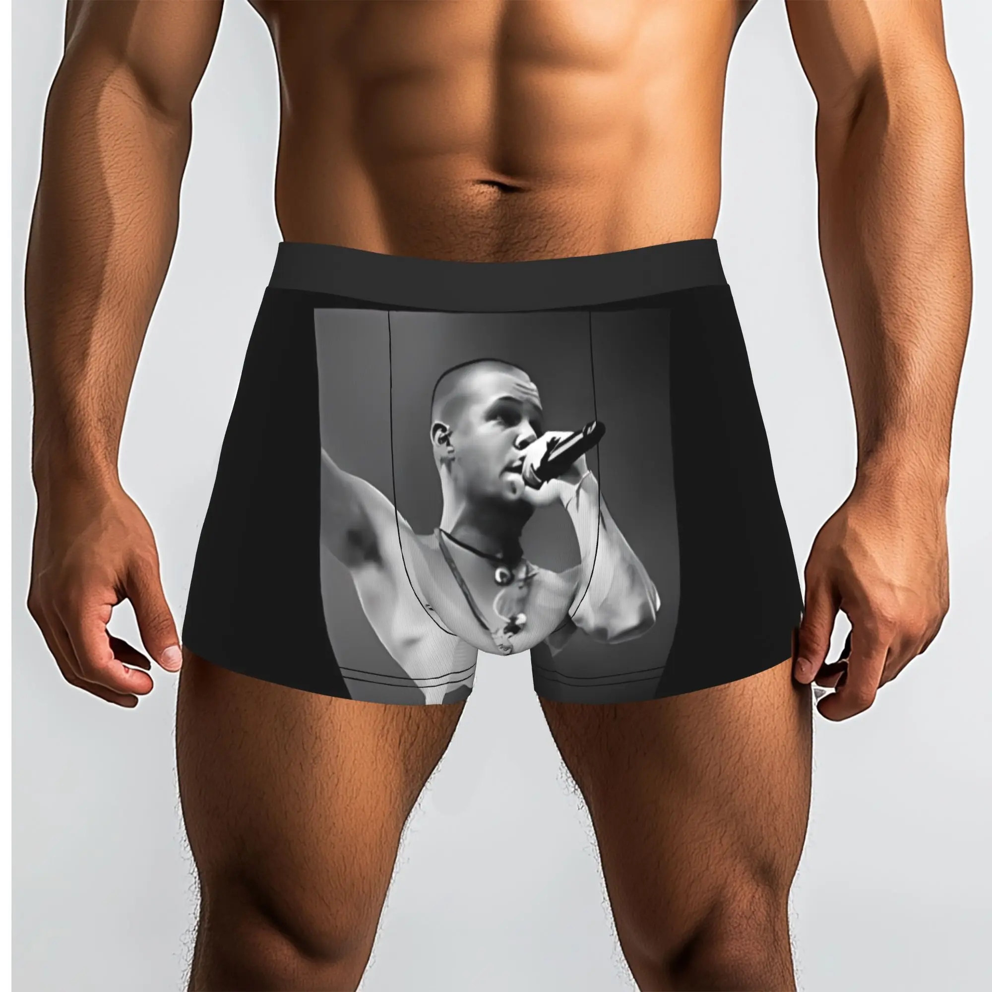 Residente Trend4 Calle 13 Calzoncillos para Hombre, Ropa Interior Masculina, Shorts Ventilados, Bóxers