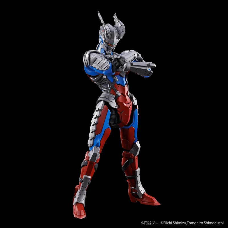 Bandai Original Figure Rise Standard Ultraman Suit Zero Action Assembly Model Kit Action Figure Collectible Gifts