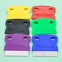 1/2PCS Flea Comb For Cat Dog Pet Stainless Steel Comfort Flea Hair Grooming Tools Pet Cat Dog Comb Removal Flea And Lice Brush