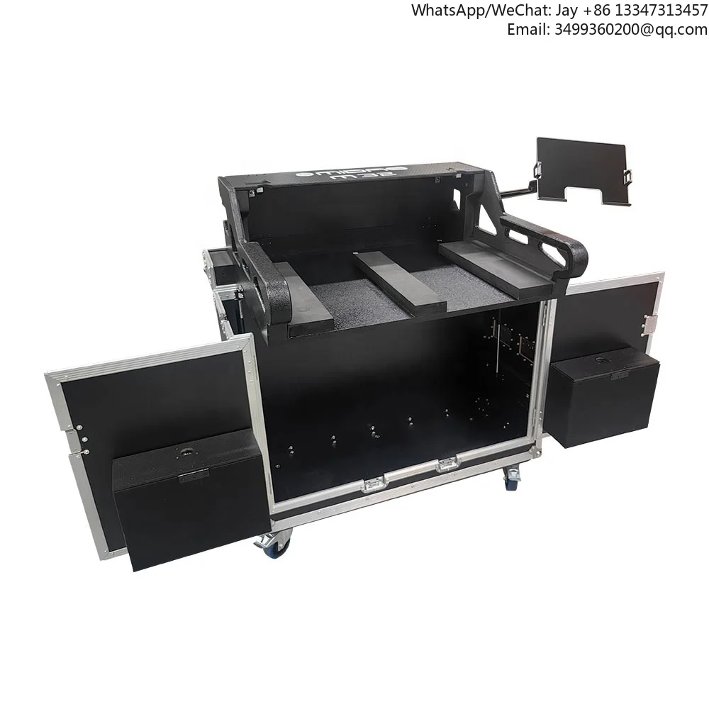 

Customized M32 Flight Case With A Laptop Stand Hydraulic Version Pa System Studio Equipment Digital Mixer Flight Case
