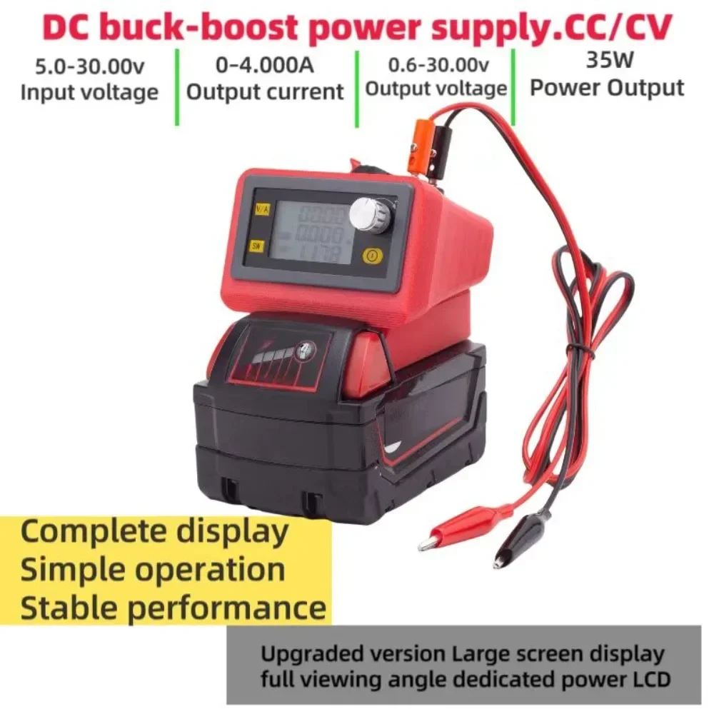 Converter for Milwaukee M18  Battery Djustable Lab DC Power Supply Variable Bench Switching Adjustable Power Supply (Tools Only)