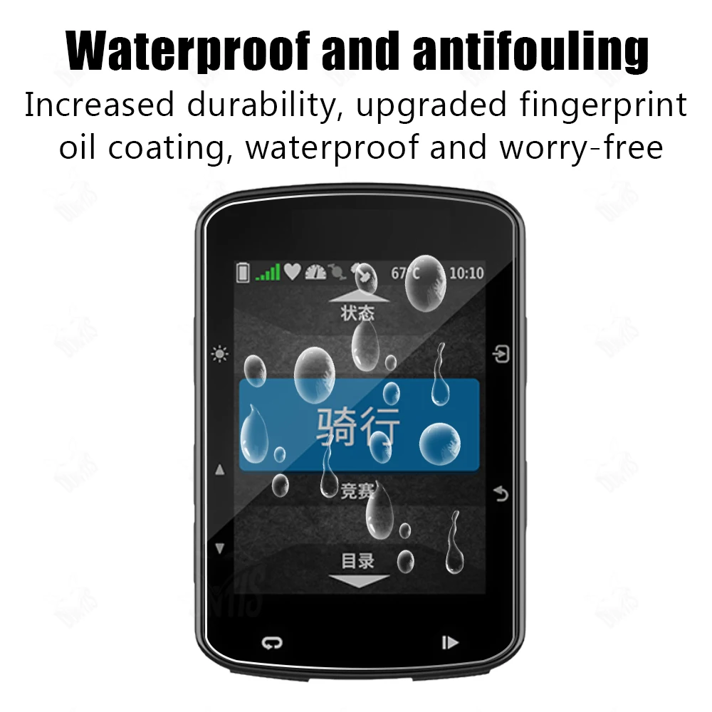 Cubierta protectora de pantalla de vidrio duro para Magene C506/SE Geiod CC600, accesorios de película protectora para ordenador GPS y bicicleta