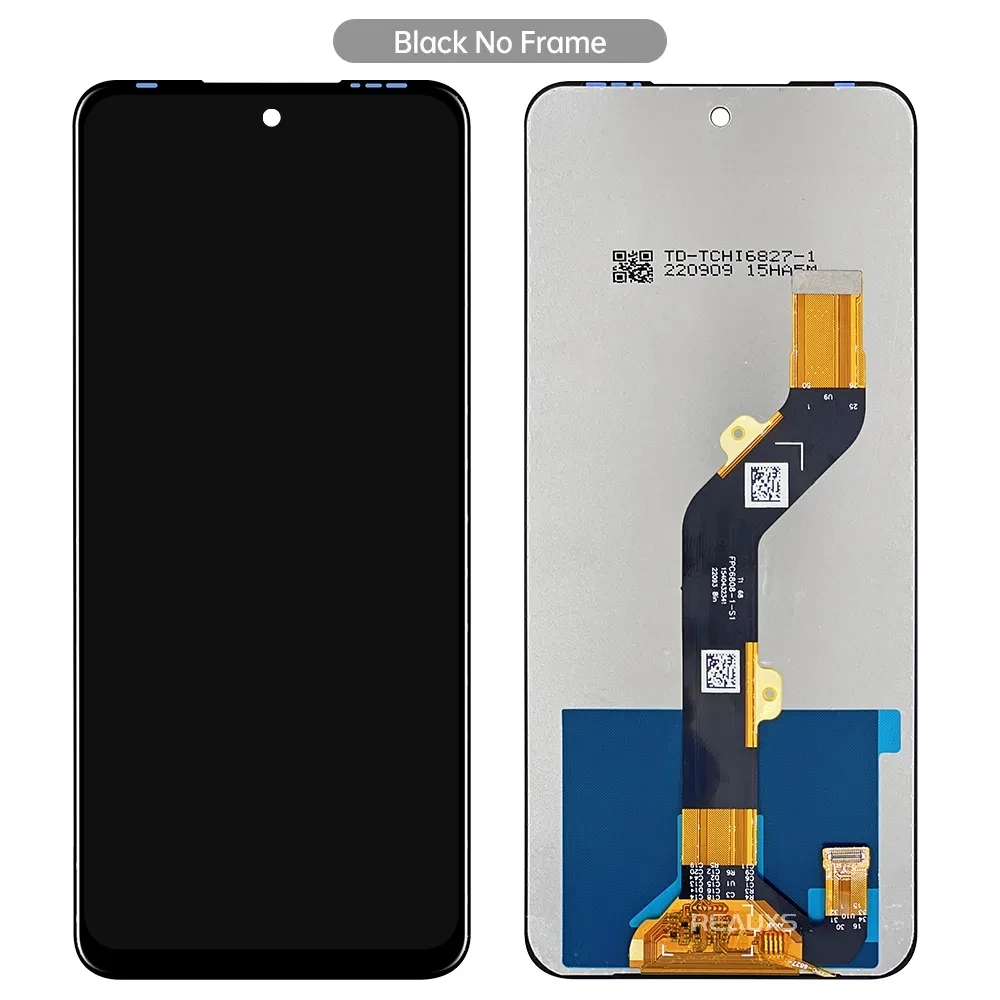 100% tested'' จอแสดงผล LCD สำหรับ infinix 12 Play X6816 X6816C หน้าจอสัมผัส Digitizer ประกอบสำหรับ X6816 LCD