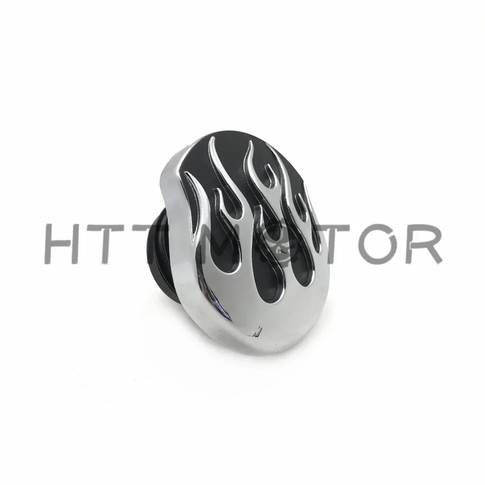 Immagine 5: Copertura del tappo del serbatoio del gas combustibile del cranio del motociclo per Harley Sportster 1992-Up, Road King, Softail 2000-Up, FXD 1992-Up