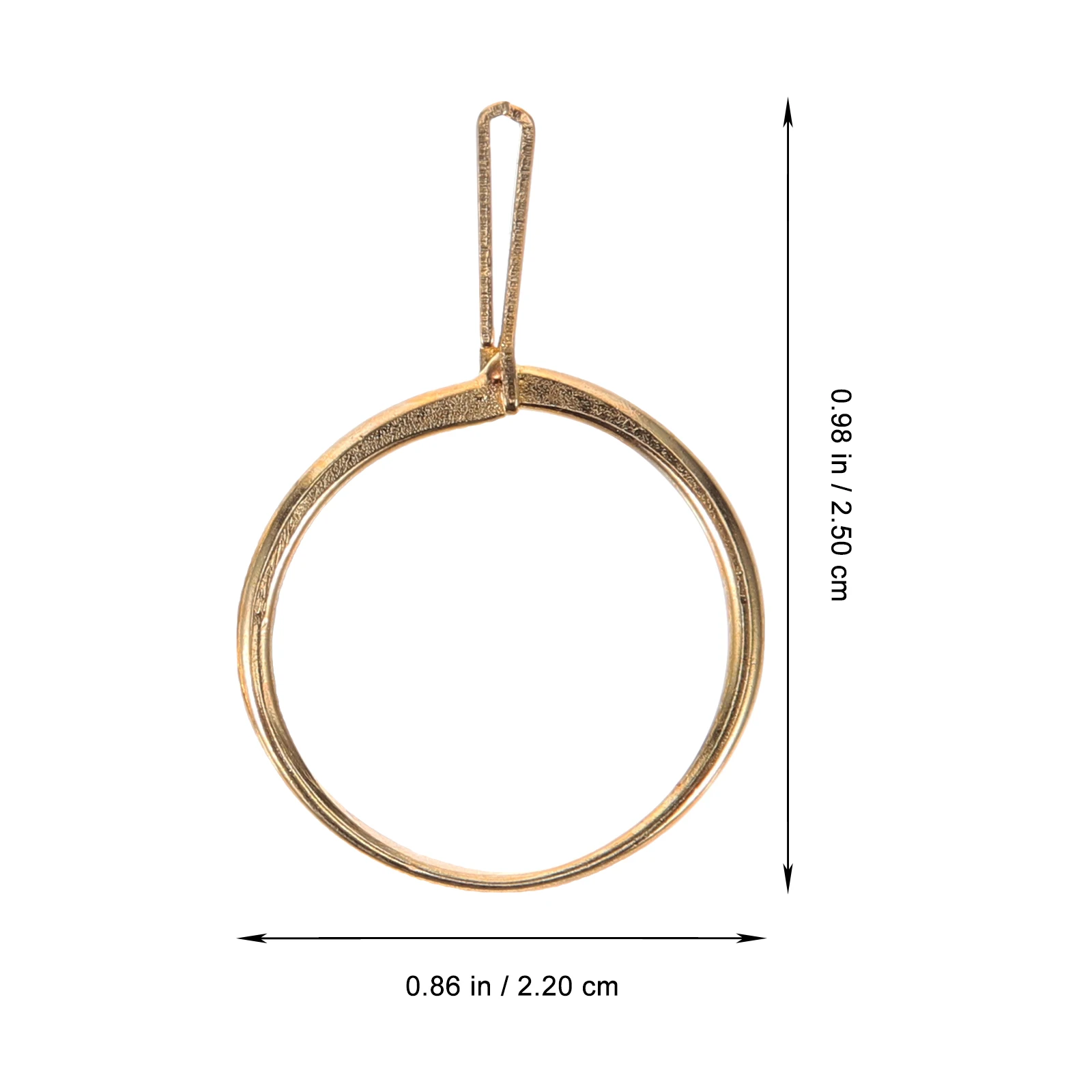 

2Pcs Ring Tool Metal Finger Base for Gemstone Rings Claw Setting Jewelry Accessories Practical Design Stability