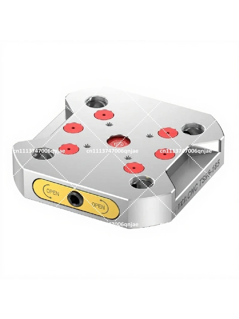 Zero Point Positioning Quick Change Fixture CNC Four-axis Five-axis Bridge L Block Manual Self-centering Vise TS52 TS96