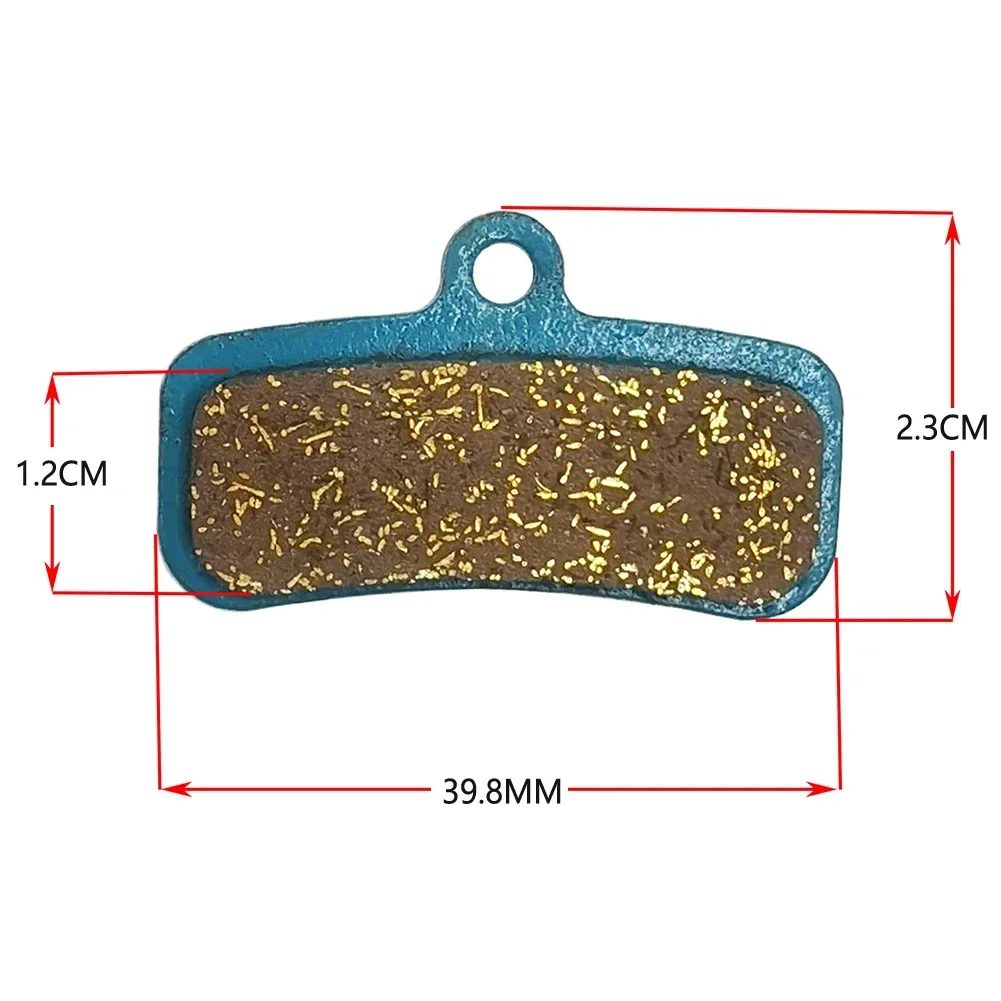 5Pairs Bike Brake Pads Replacement For D03S D02S Saint BR-M810 TK Multi Metal-lic Pads/ Semi-metal Materials Bicycle Brake Pads